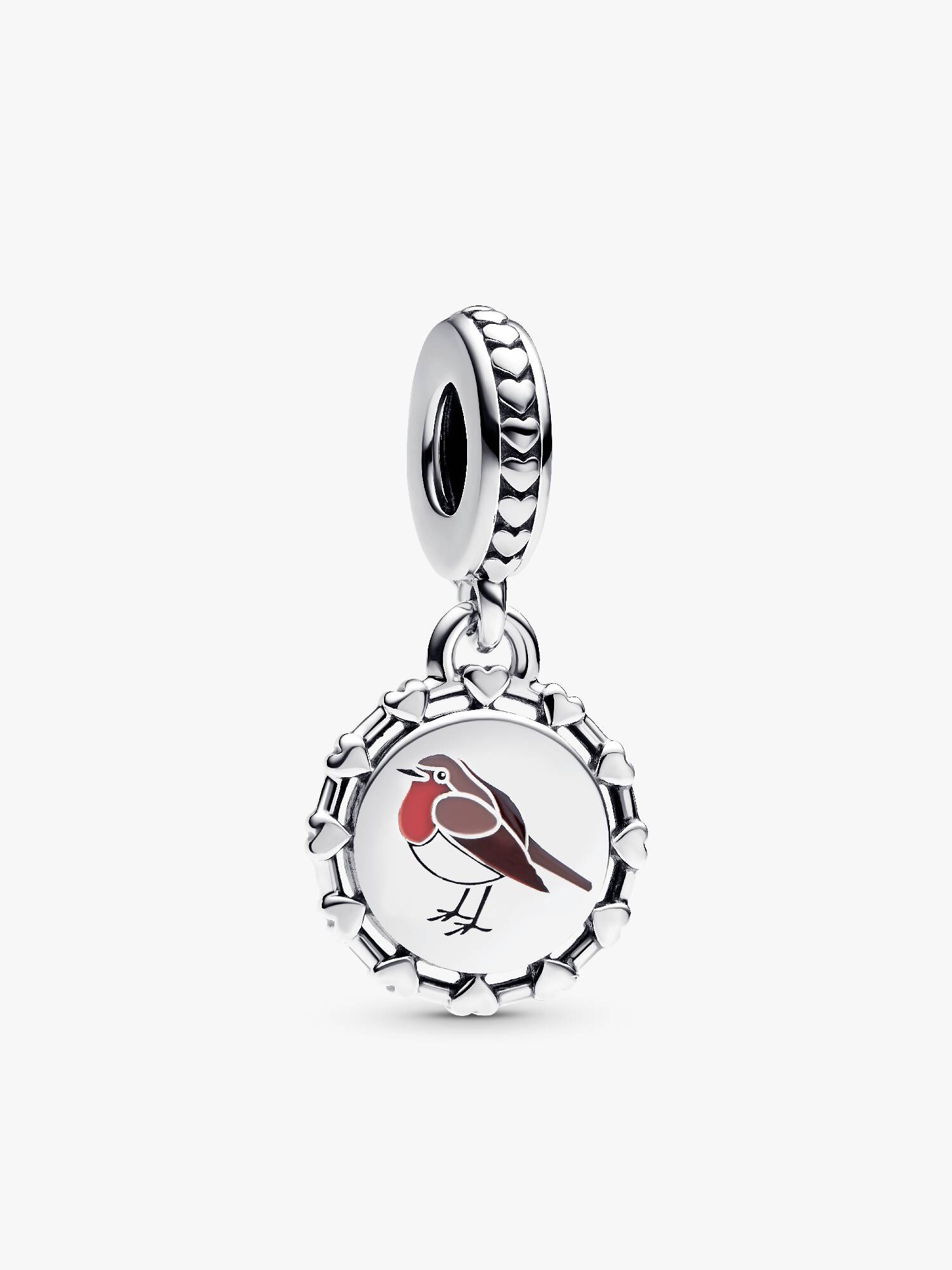 Engravable Robin Bird Dangle Charm