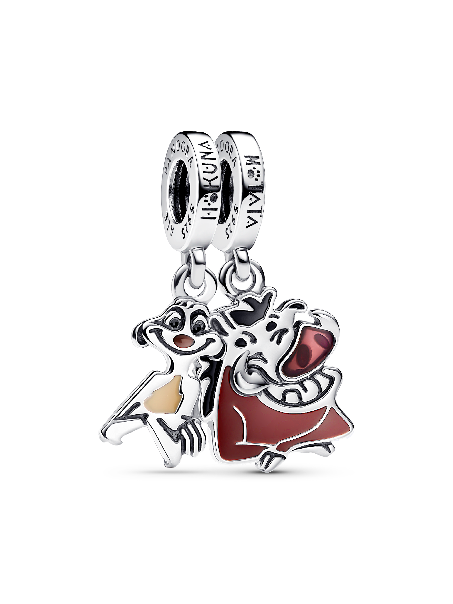 Disney The Lion King Timon & Pumbaa Splittable Dangle Charm