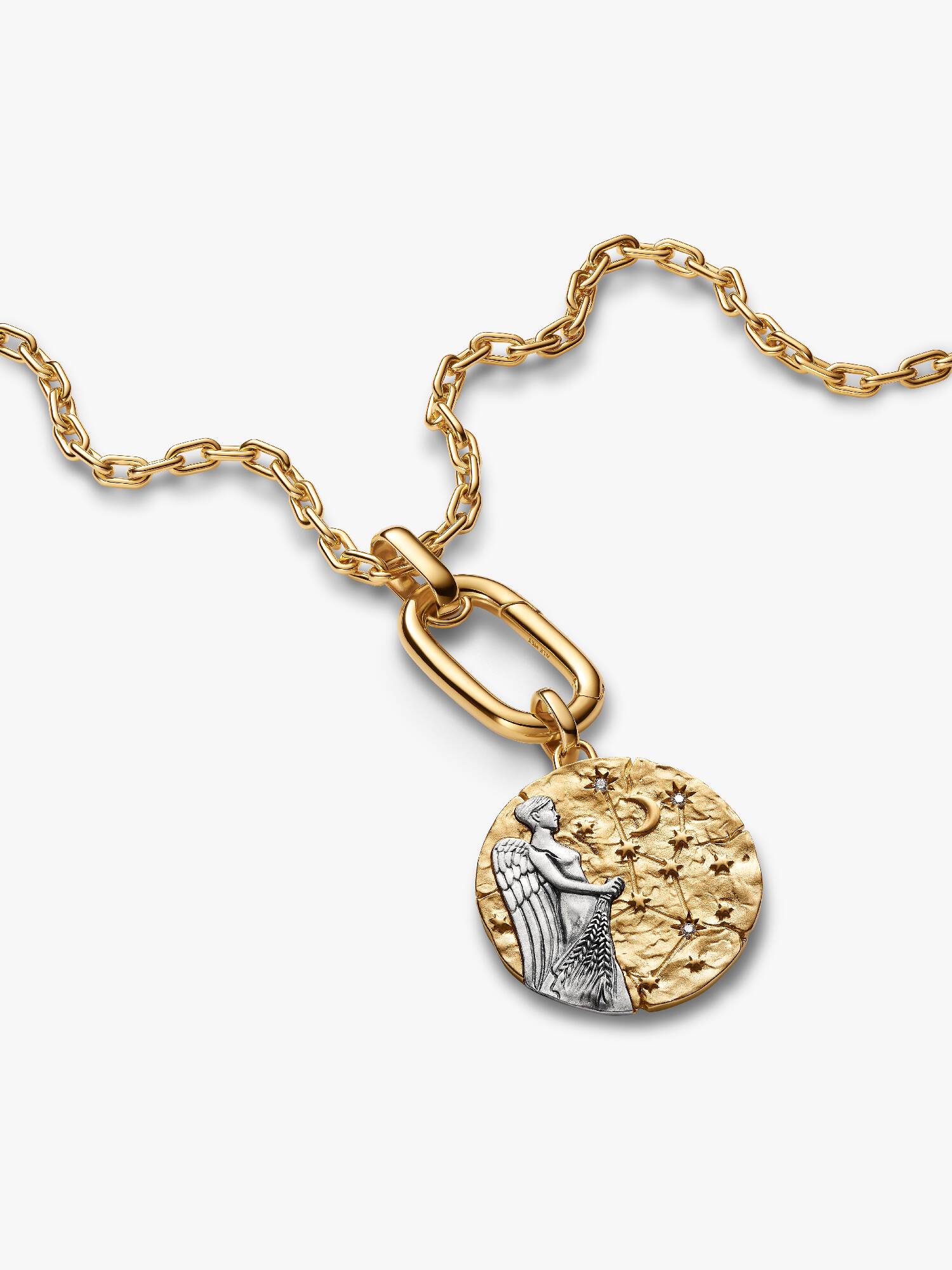 Virgo Oversized Talisman Pendant Necklace