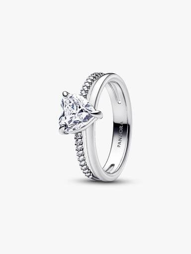 Bague Solitaire Argent et Zircon - T54 | La Boutique des Chrétiens Bague Solitaire Argent et Zircon - T54 | La Boutique des Chrétiens