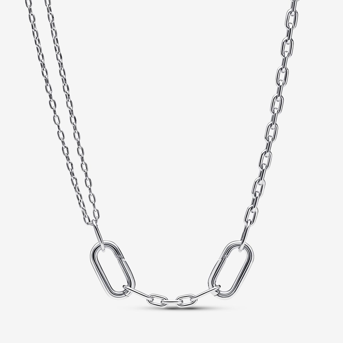 Pandora ME Double Link Chain Necklace | Sterling silver | Pandora UK