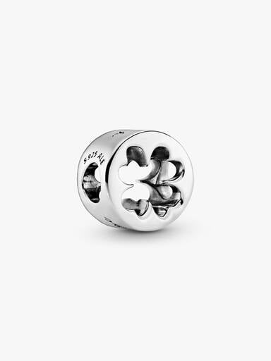 Luck & Courage Four-Leaf Clover Charm