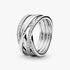 Sparkling & Polished Lines Ring Sparkling & Polished Lines Ring