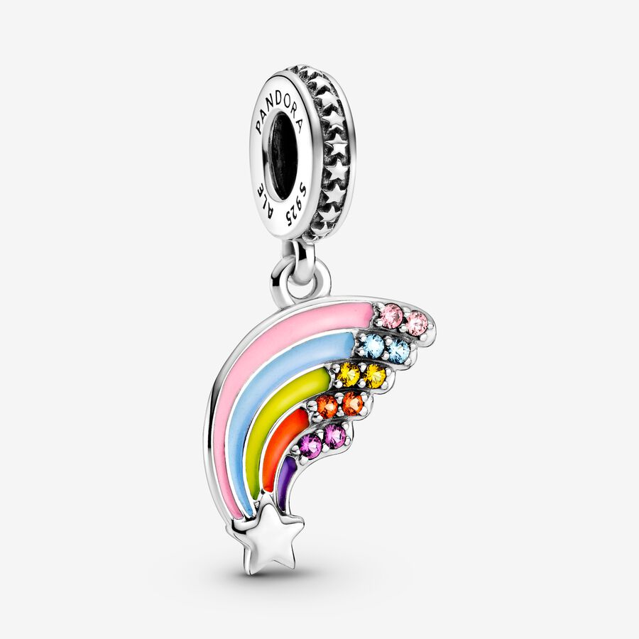 Colourful Rainbow Dangle Charm image number 0