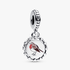 Engravable Robin Bird Dangle Charm Engravable Robin Bird Dangle Charm