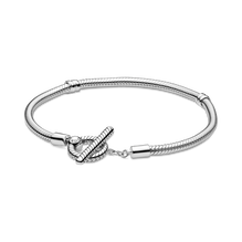 Pandora Moments T-Bar Snake Chain Bracelet