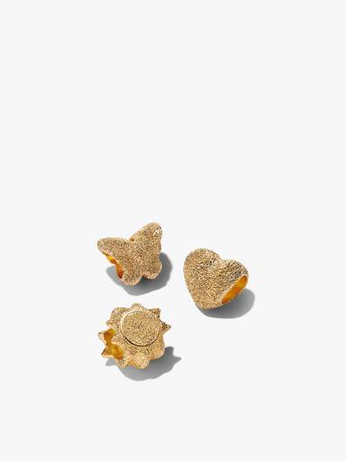 Golden Mini Charm Trio