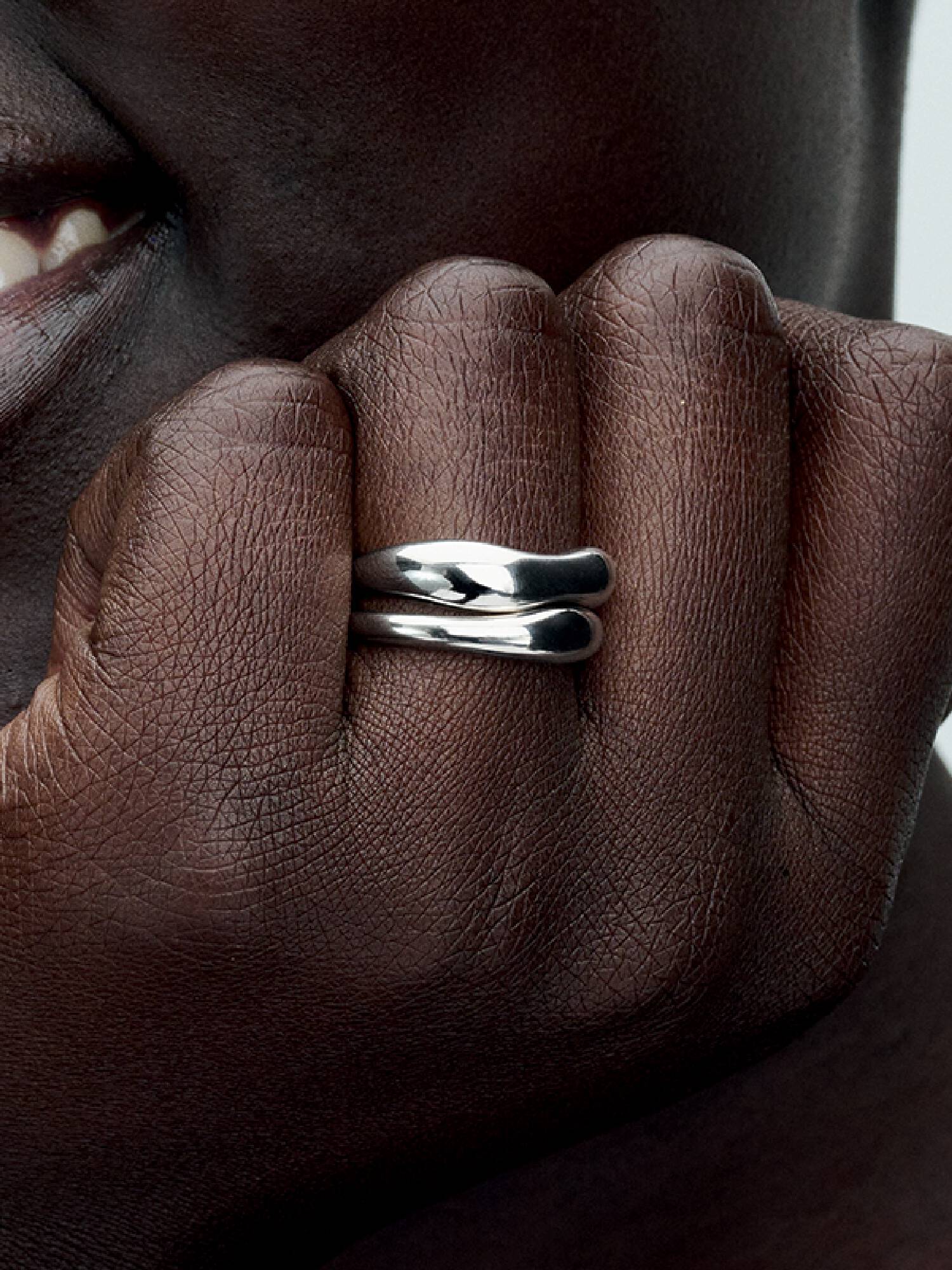 Organically Shaped Stacking Rings