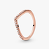Sparkling Wishbone Ring Sparkling Wishbone Ring