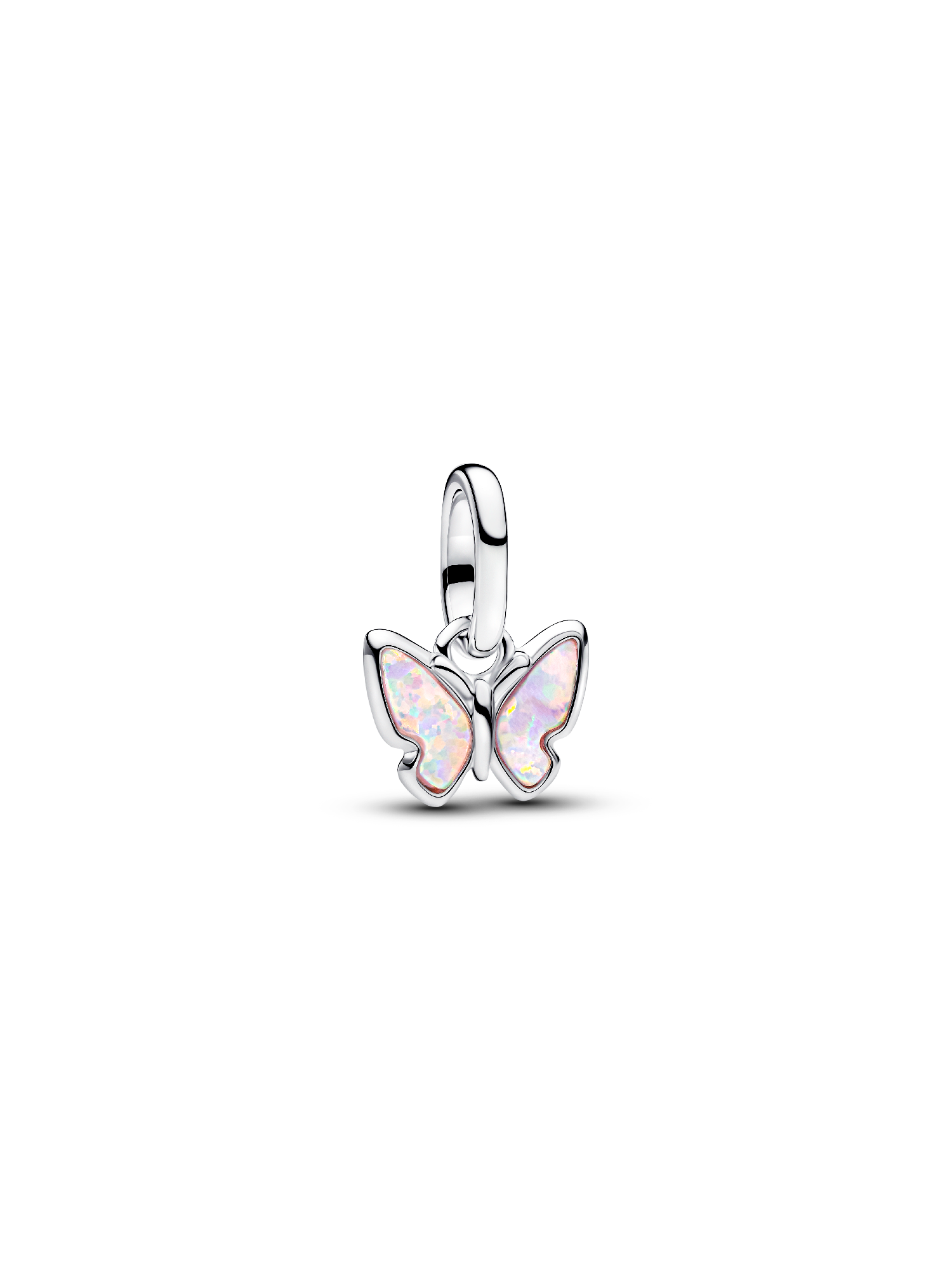 Pink Butterfly Mini Dangle Charm 