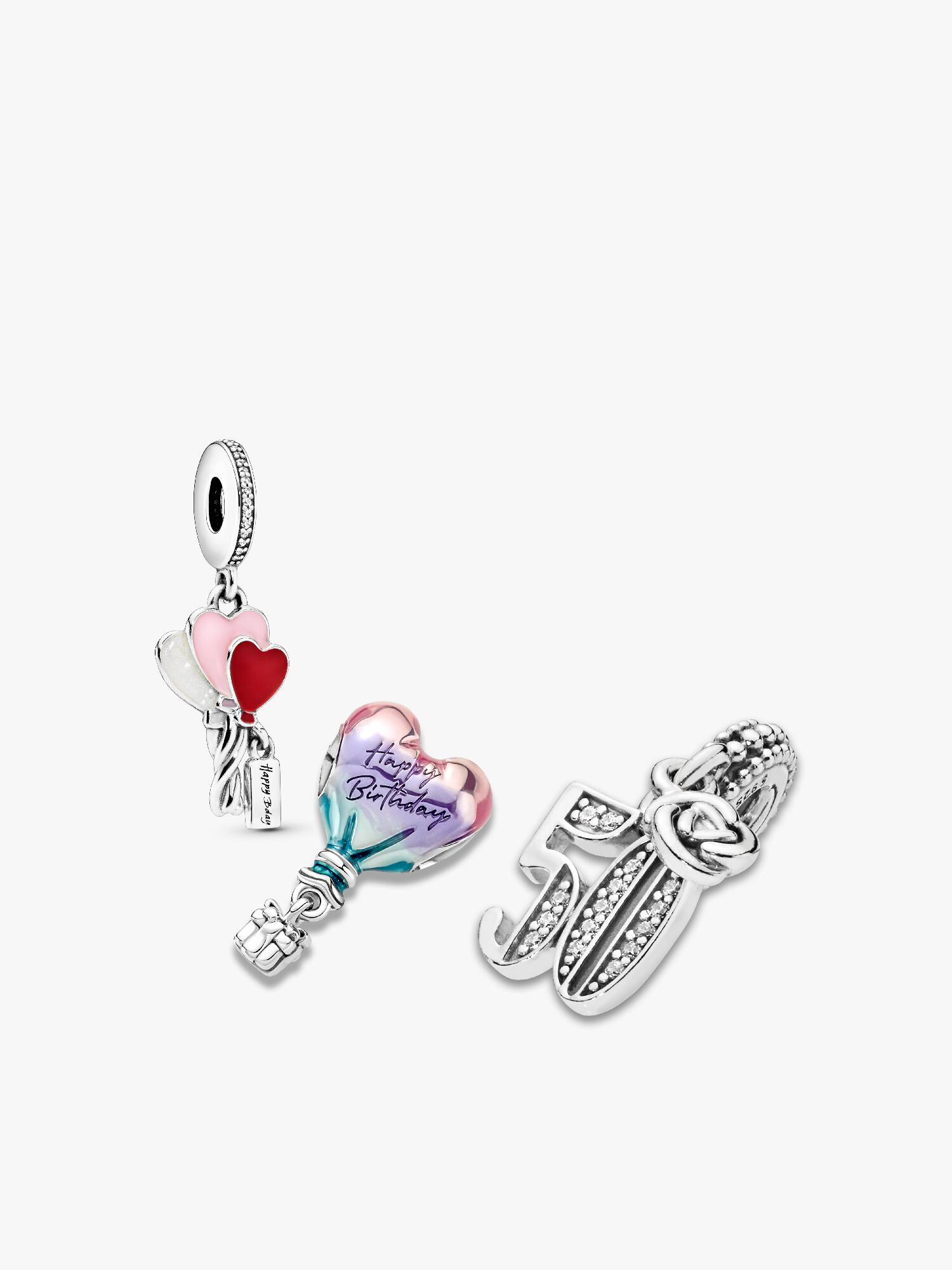 50th Birthday Charm Gift Set