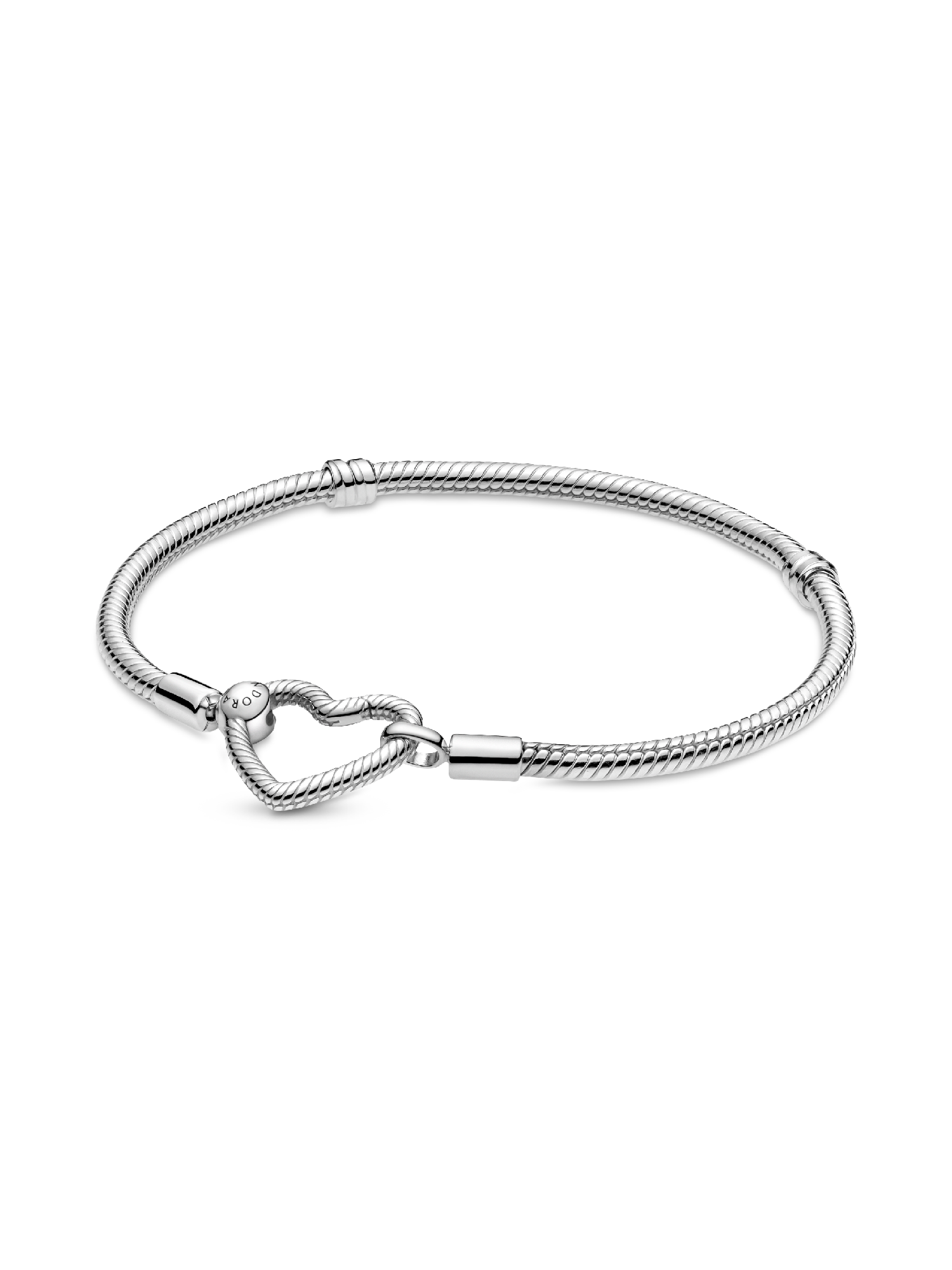 Heart Closure Snake Chain Bracelet