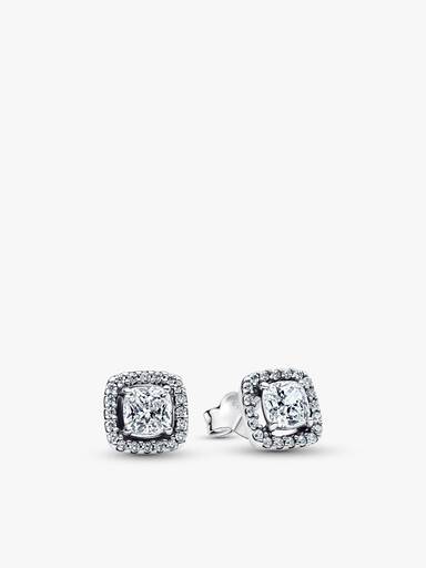Square Halo Jewellery Gift Set
