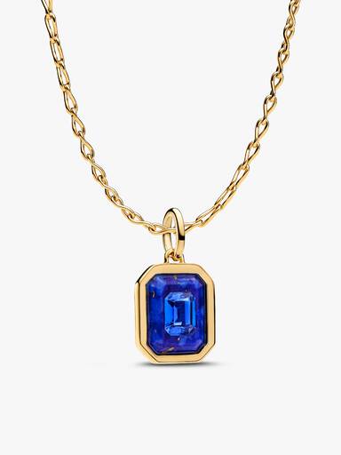 Blue Celestial Pendant Necklace