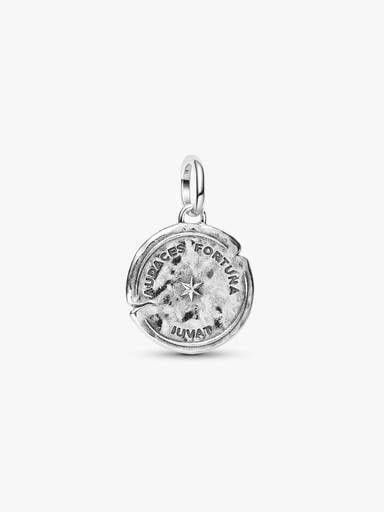 Dolphin Medallion Charm