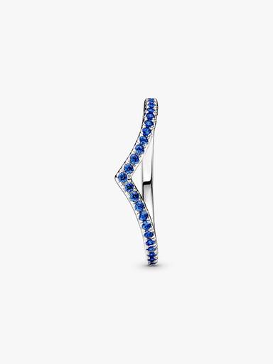 Pandora Timeless Wish Sparkling Blue Ring