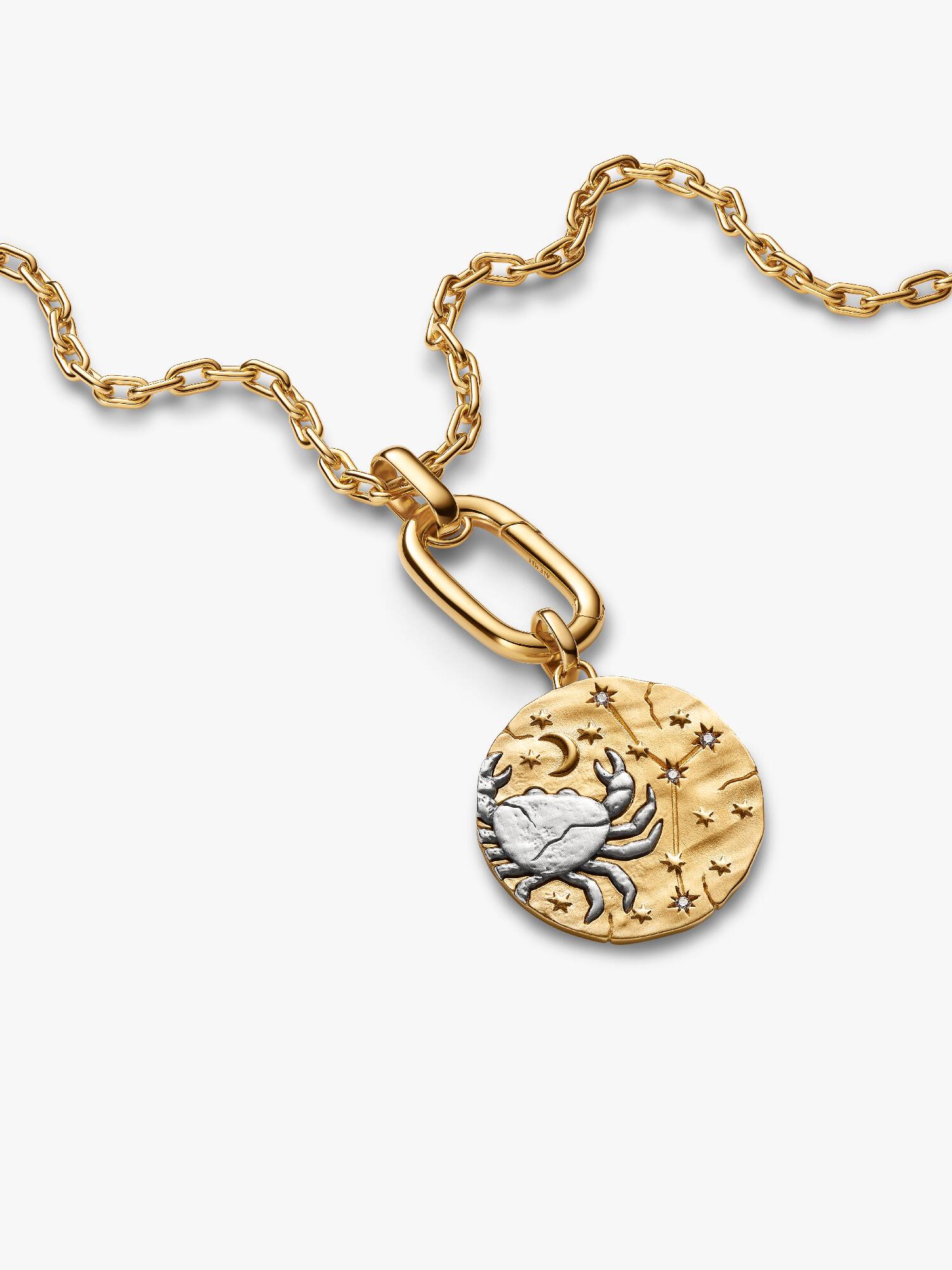 Cancer Oversized Talisman Pendant Necklace