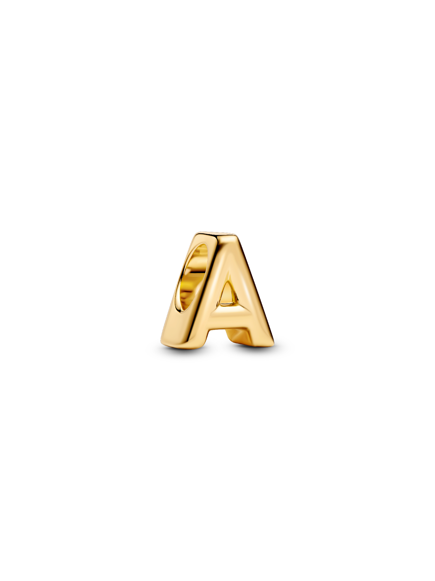 Letter A Alphabet Charm