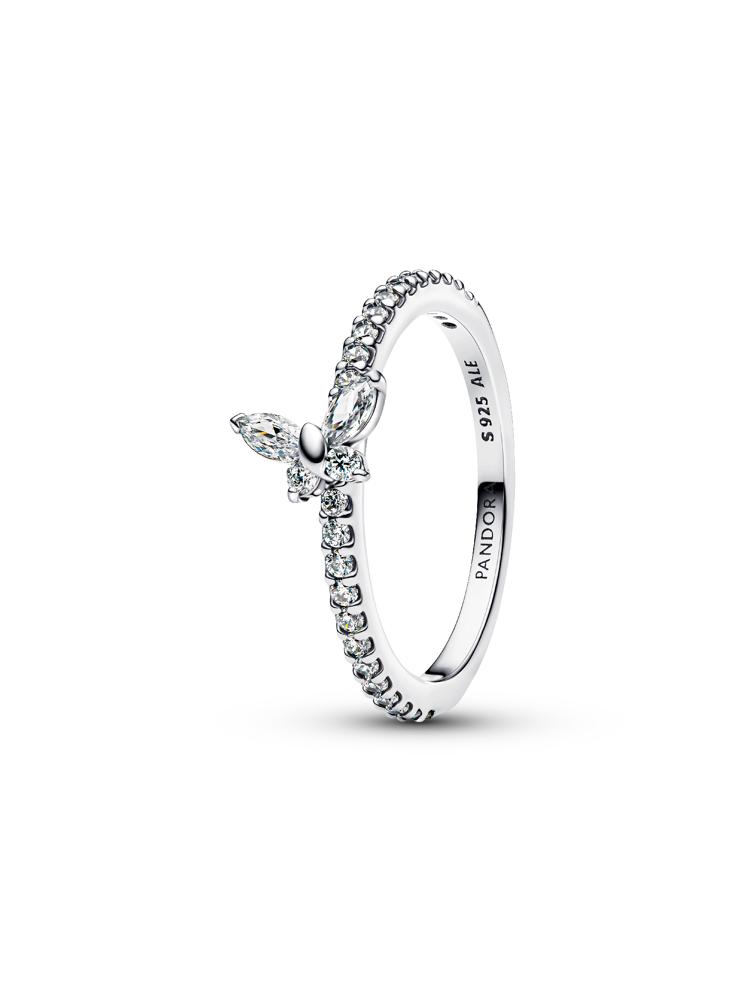 Sparkling Butterfly Ring