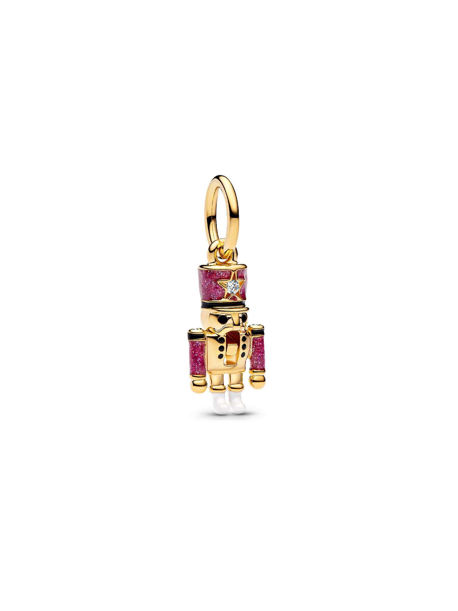 Moveable Nutcracker Dangle Charm