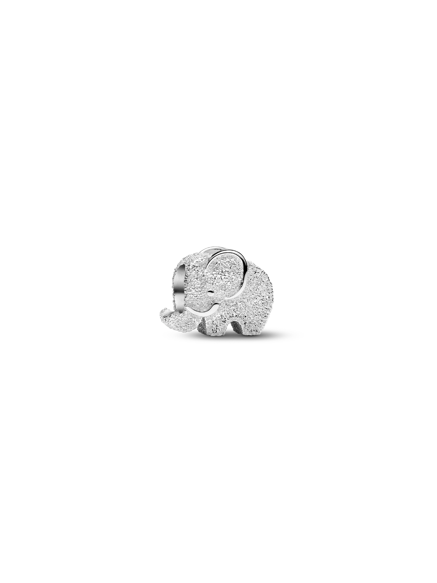 Textured Elephant Mini Charm