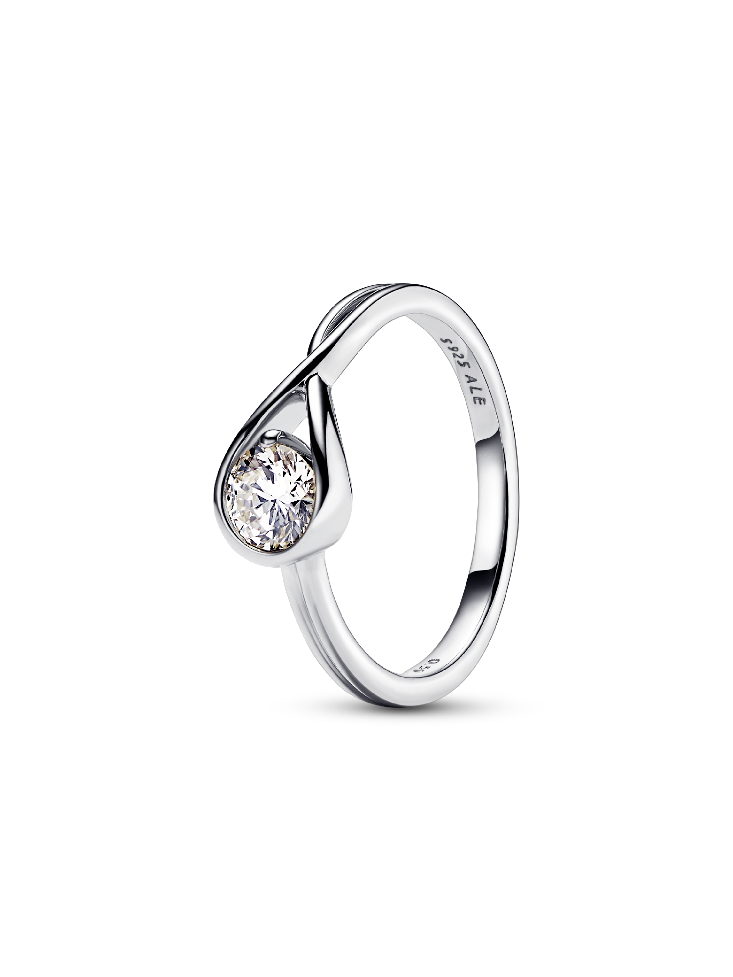 Pandora Infinite Sterling Silver Lab-grown Diamond Ring
