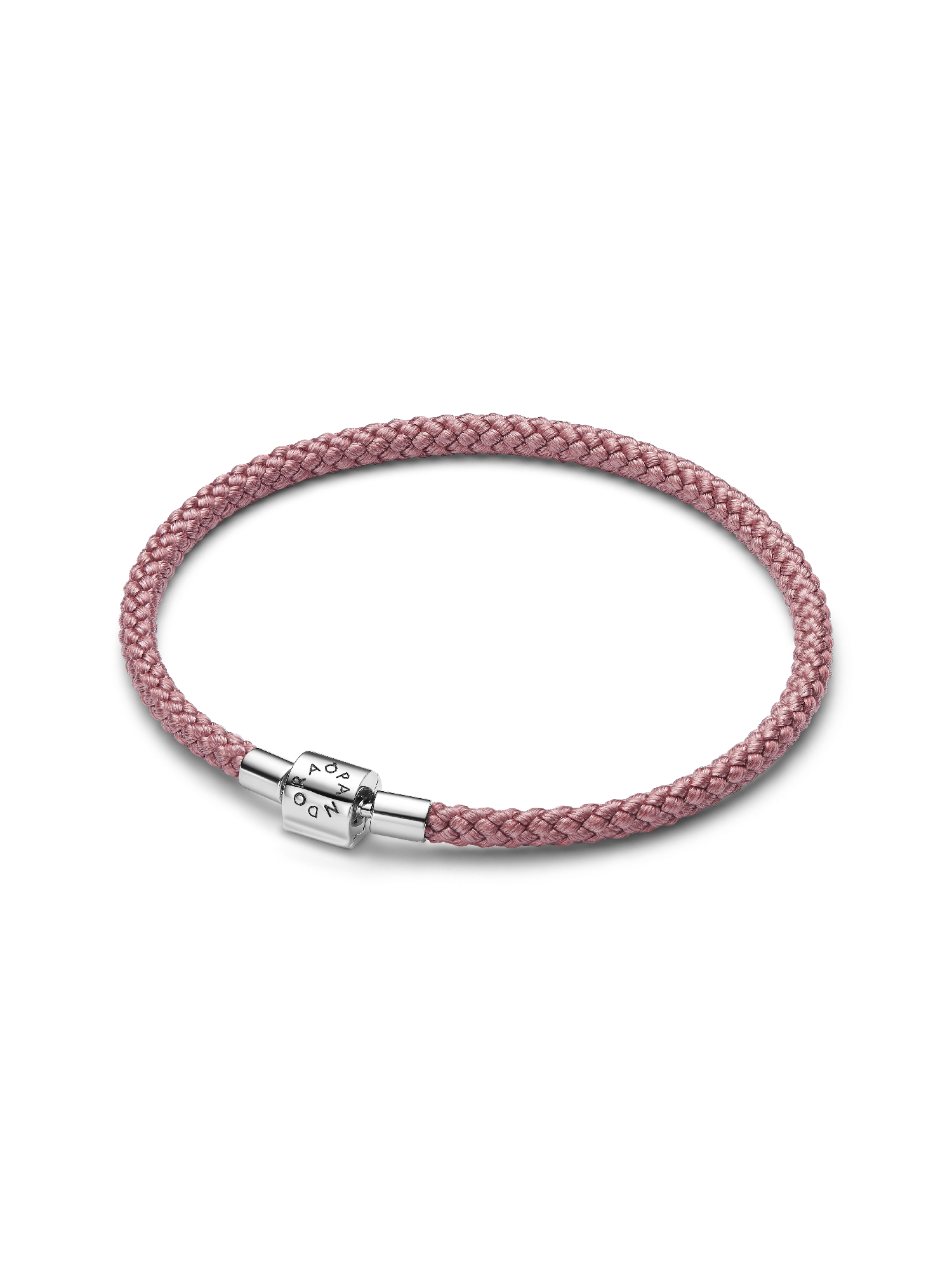 Shimmering Pink Cord Bracelet