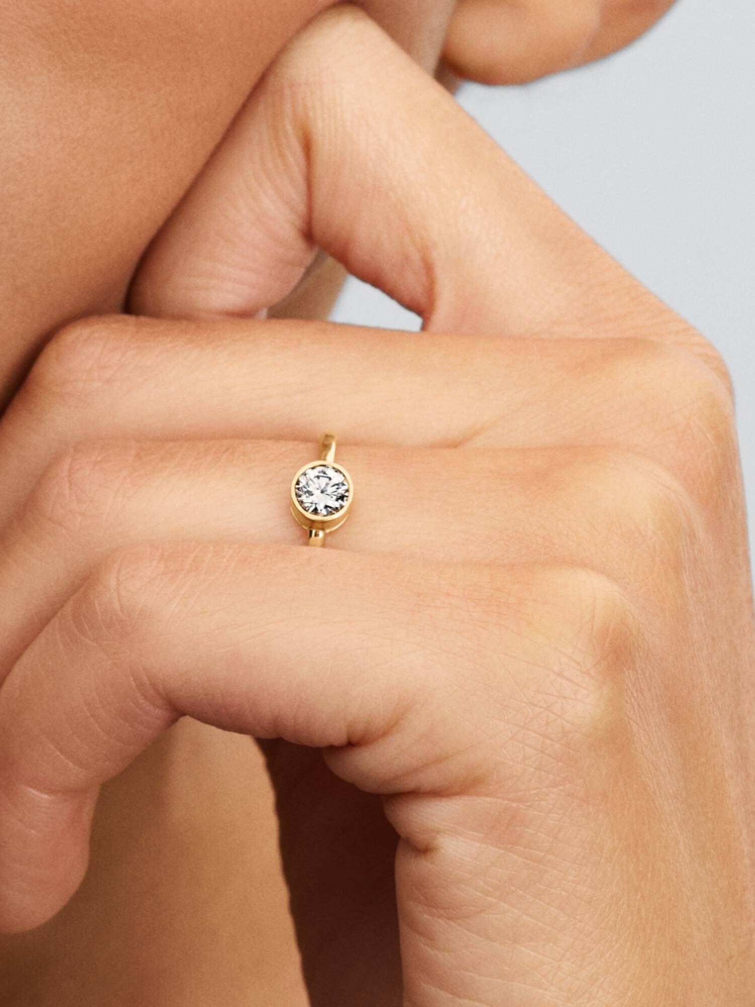 Pandora Era Bezel Lab-Grown Diamond Ring