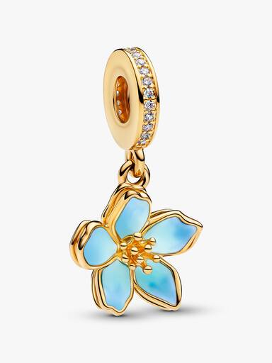 Blue Blossom Dangle Charm