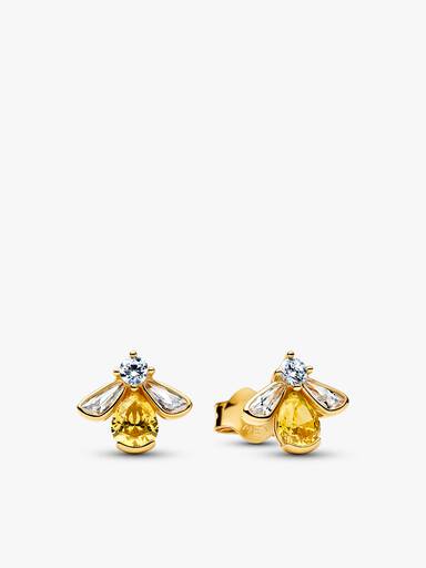 Honey Bee Necklace and Earrings Gift Set