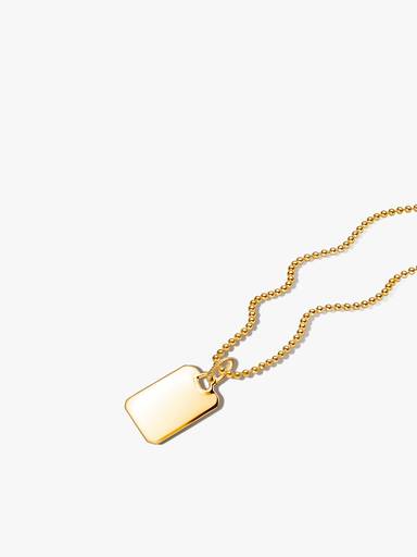 Engravable Gold Heart Pendant Necklace Gift Set