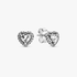 Elevated Heart Stud Earrings Elevated Heart Stud Earrings