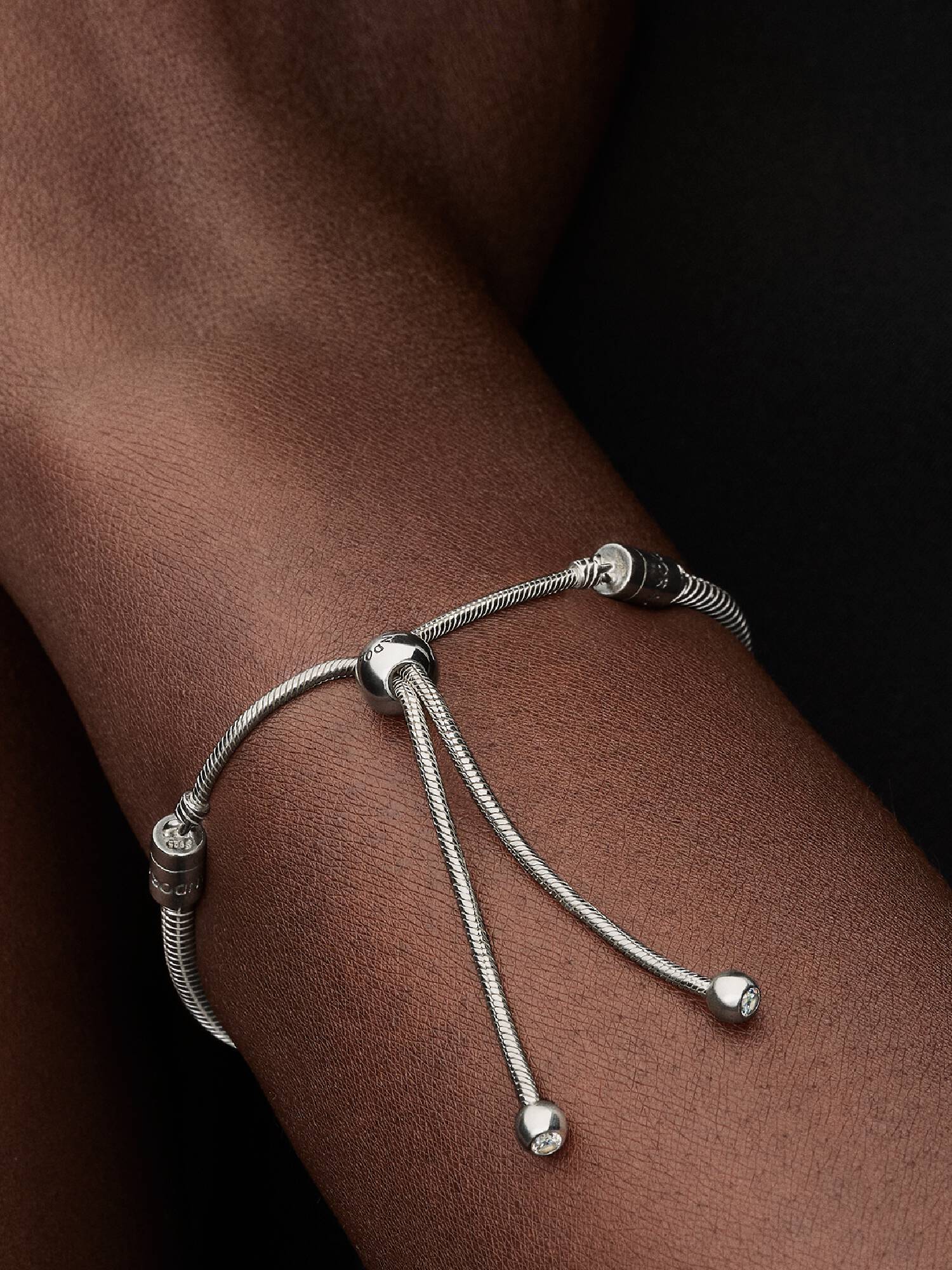 Snake Chain Slider Bracelet