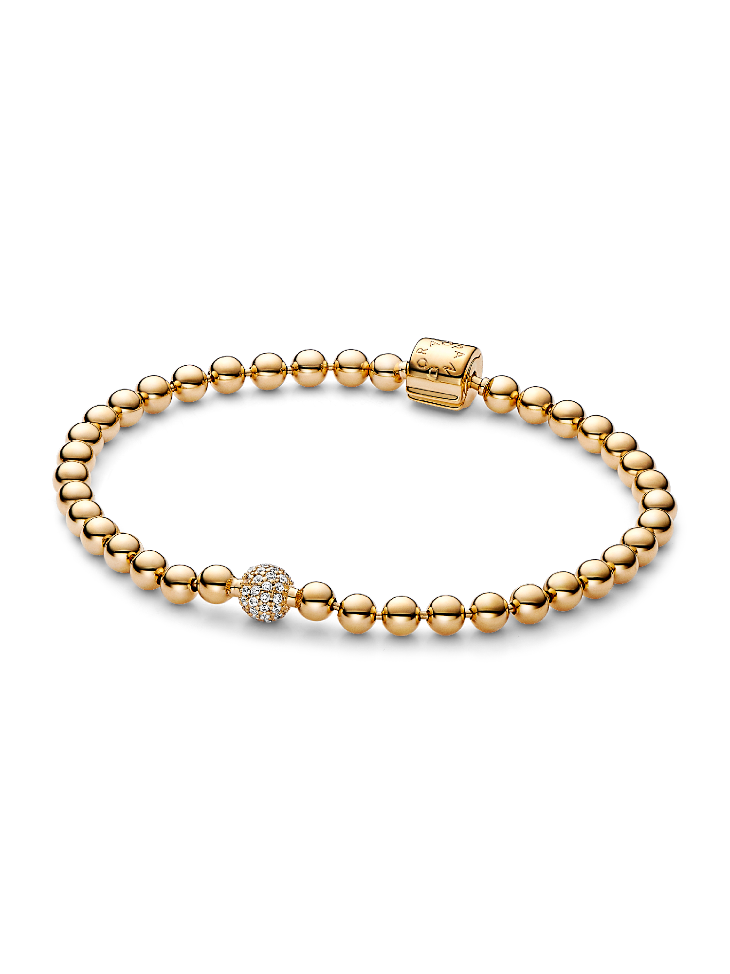 Beads & Pavé Bracelet