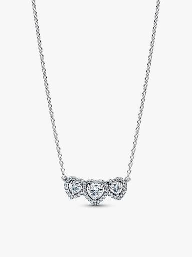 Halo Heart Trilogy Jewellery Gift Set