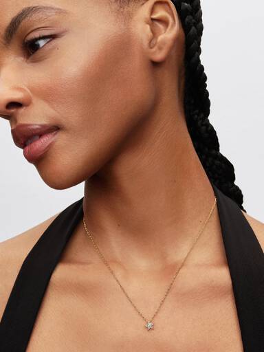 Sparkling Stella Pendant Necklace