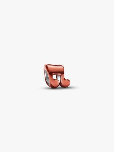 Orange Music Note Mini Charm