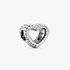 Beaded Open Heart Charm Beaded Open Heart Charm