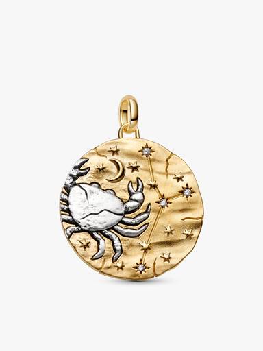 Cancer Oversized Talisman Pendant Necklace