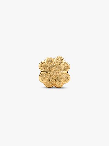 Textured Clover Mini Charm