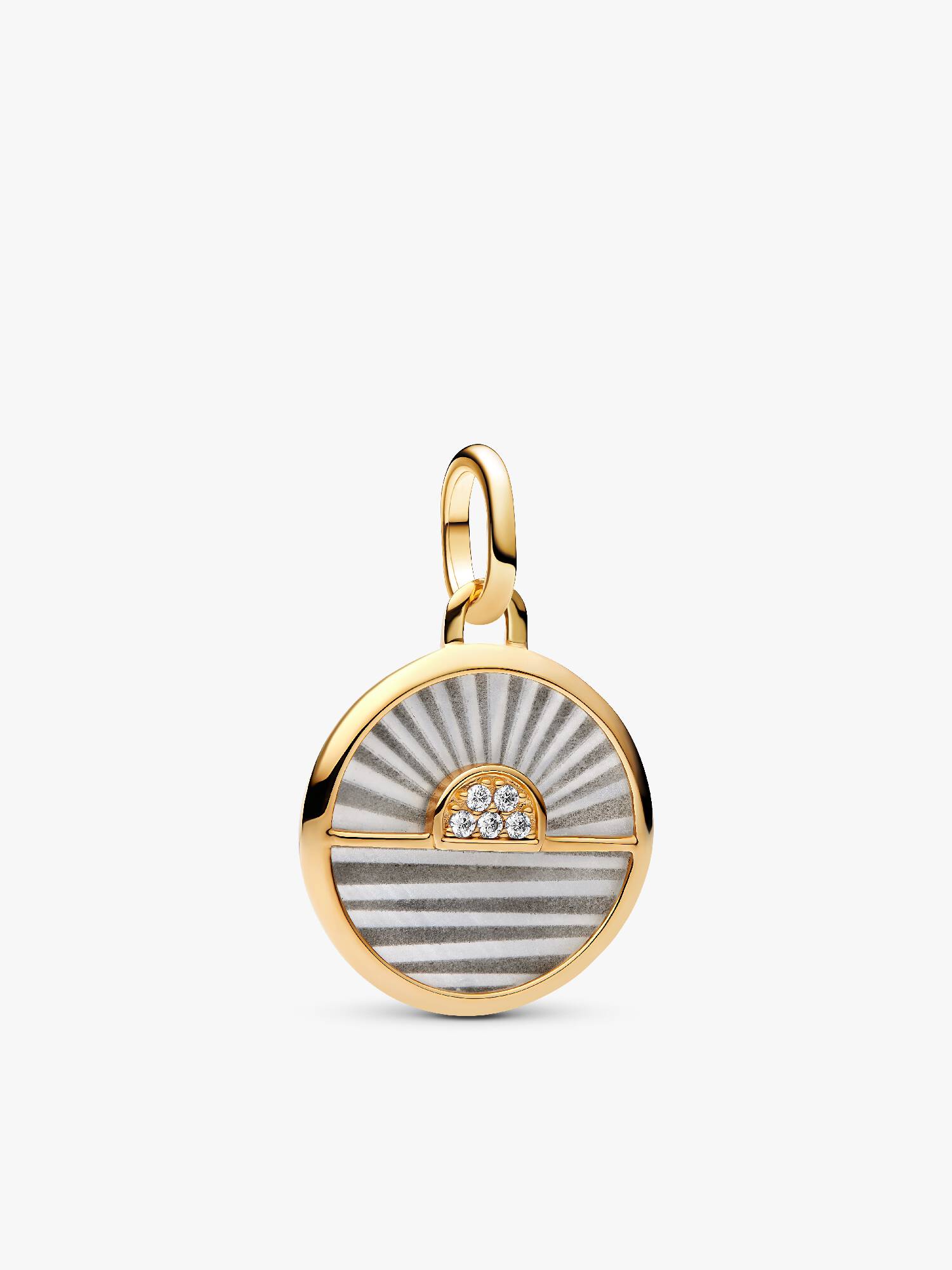 Sunrise Medallion  Charm