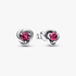 October Birthstone Eternity Circle Stud Earrings October Birthstone Eternity Circle Stud Earrings