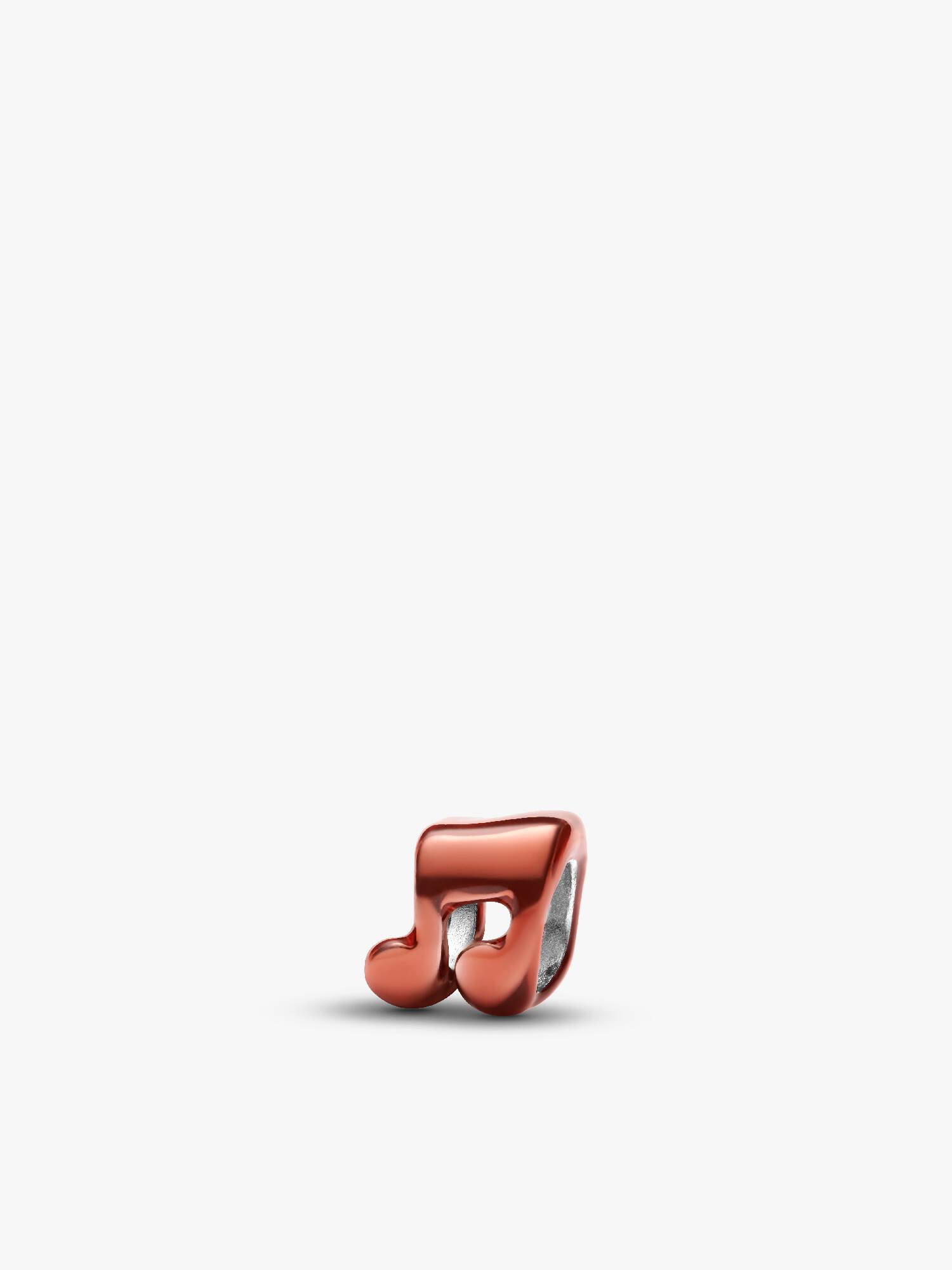 Orange Music Note Mini Charm