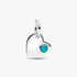 December Heart Dangle Charm December Heart Dangle Charm
