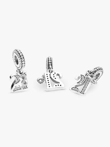 21st Celebration Dangle Charm