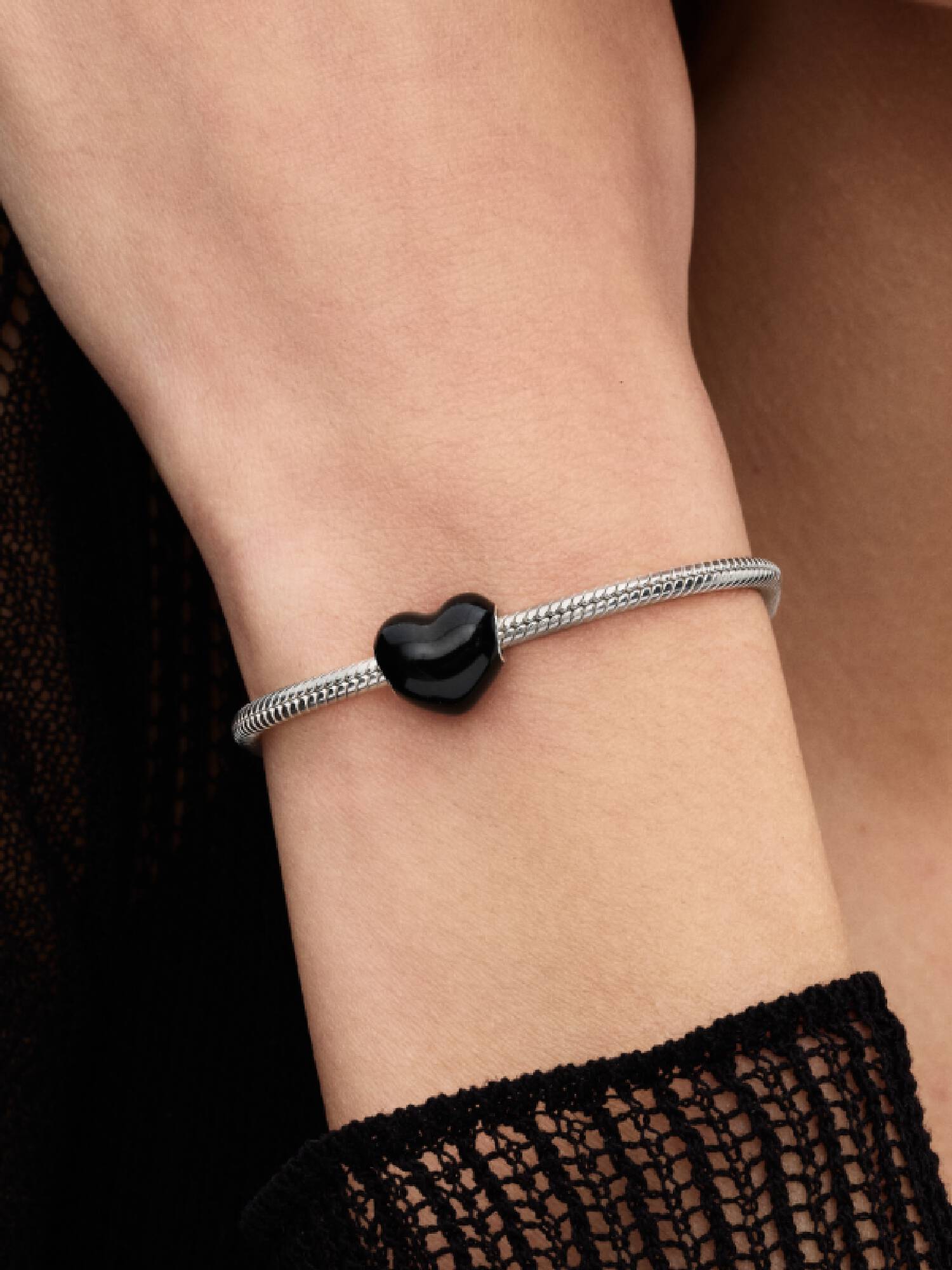 Black Heart Charm