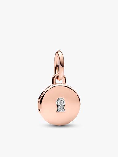 Rose Gold Love Locket Necklace Gift Set