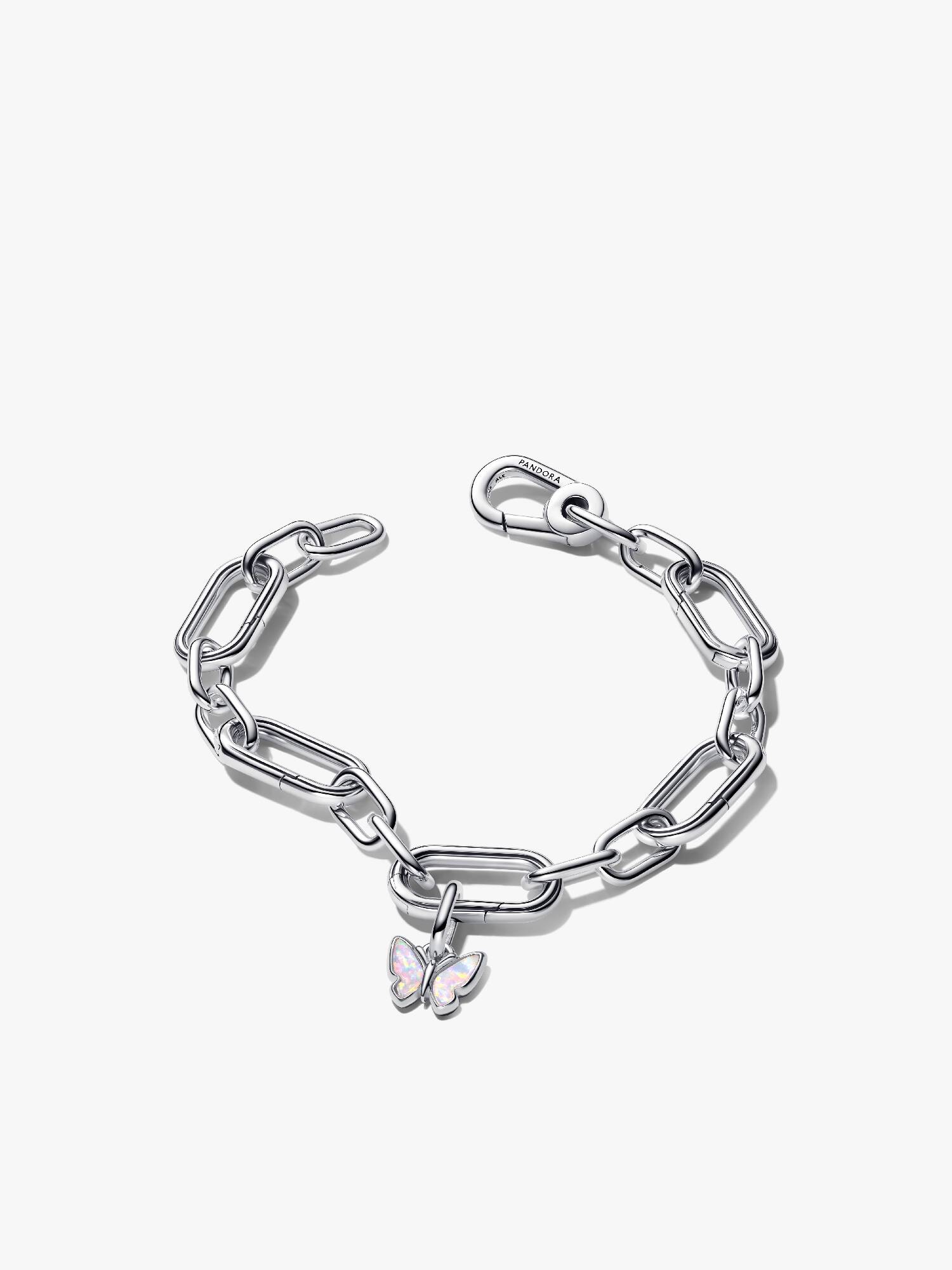 Shimmering Butterfly Bracelet & Charm Set