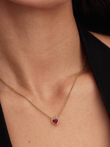 Elevated Heart Necklace