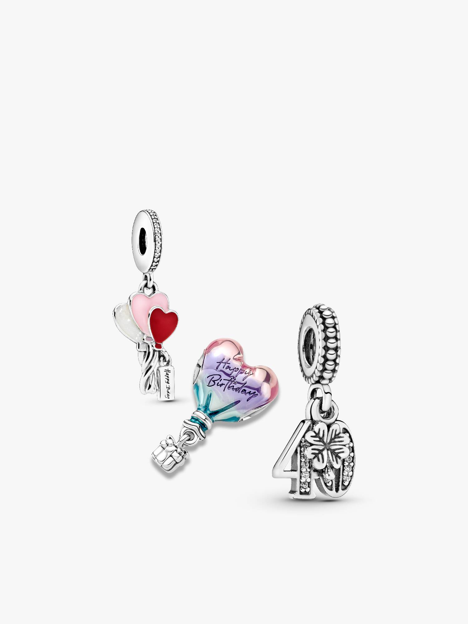 40th Birthday Charm Gift Set